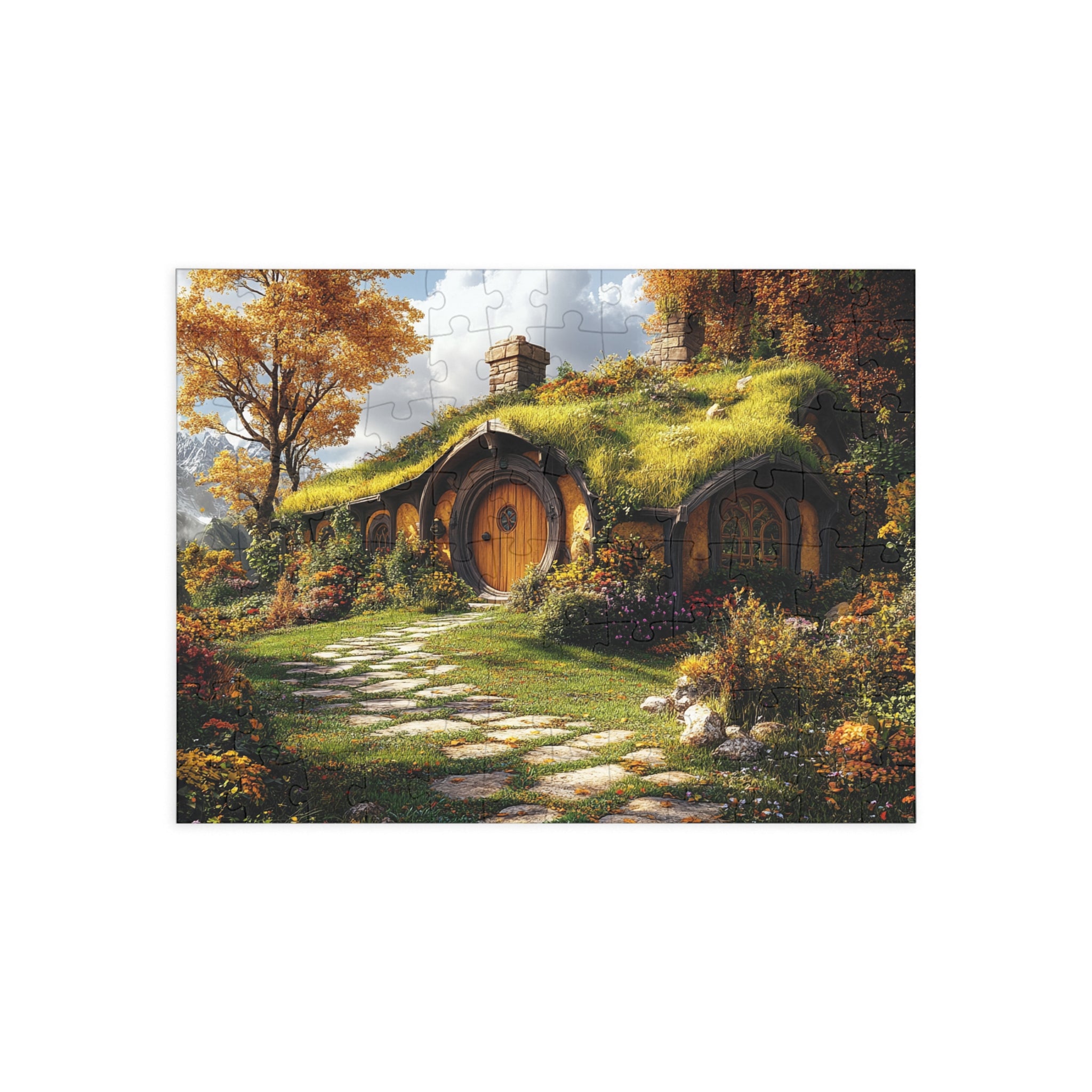 Dreamscape Cottage Puzzle - 96 to 1000 Pieces | Premium Satin Finish Fantasy Landscape