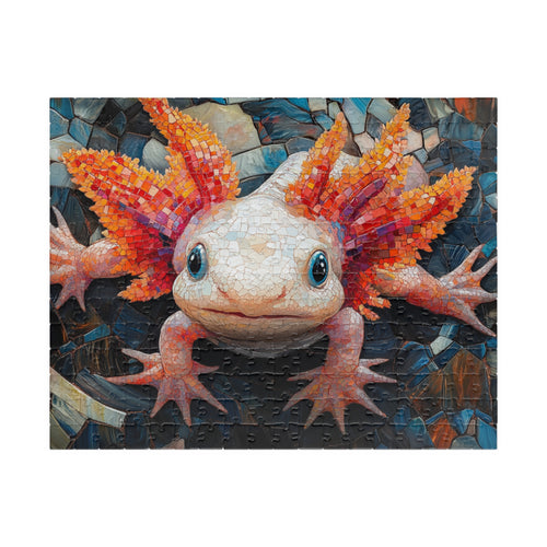 Cute Axolotl Jigsaw Puzzle - 110 to 1014 Pieces | Glossy Finish Brain Teaser