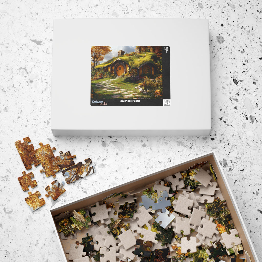 Cozy Cottage Jigsaw Puzzle - 110 to 1014 Pieces | Fantasy Landscape Art Puzzle