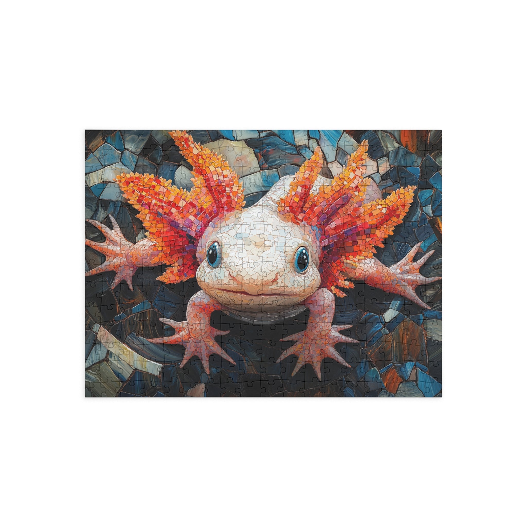 Cute Axolotl Puzzle - 96 to 1000 Pieces | Premium Satin Finish Jigsaw for All Ages