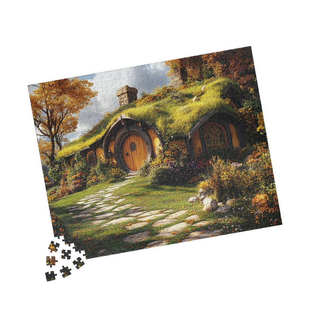 Cozy Cottage Jigsaw Puzzle - 110 to 1014 Pieces | Fantasy Landscape Art Puzzle