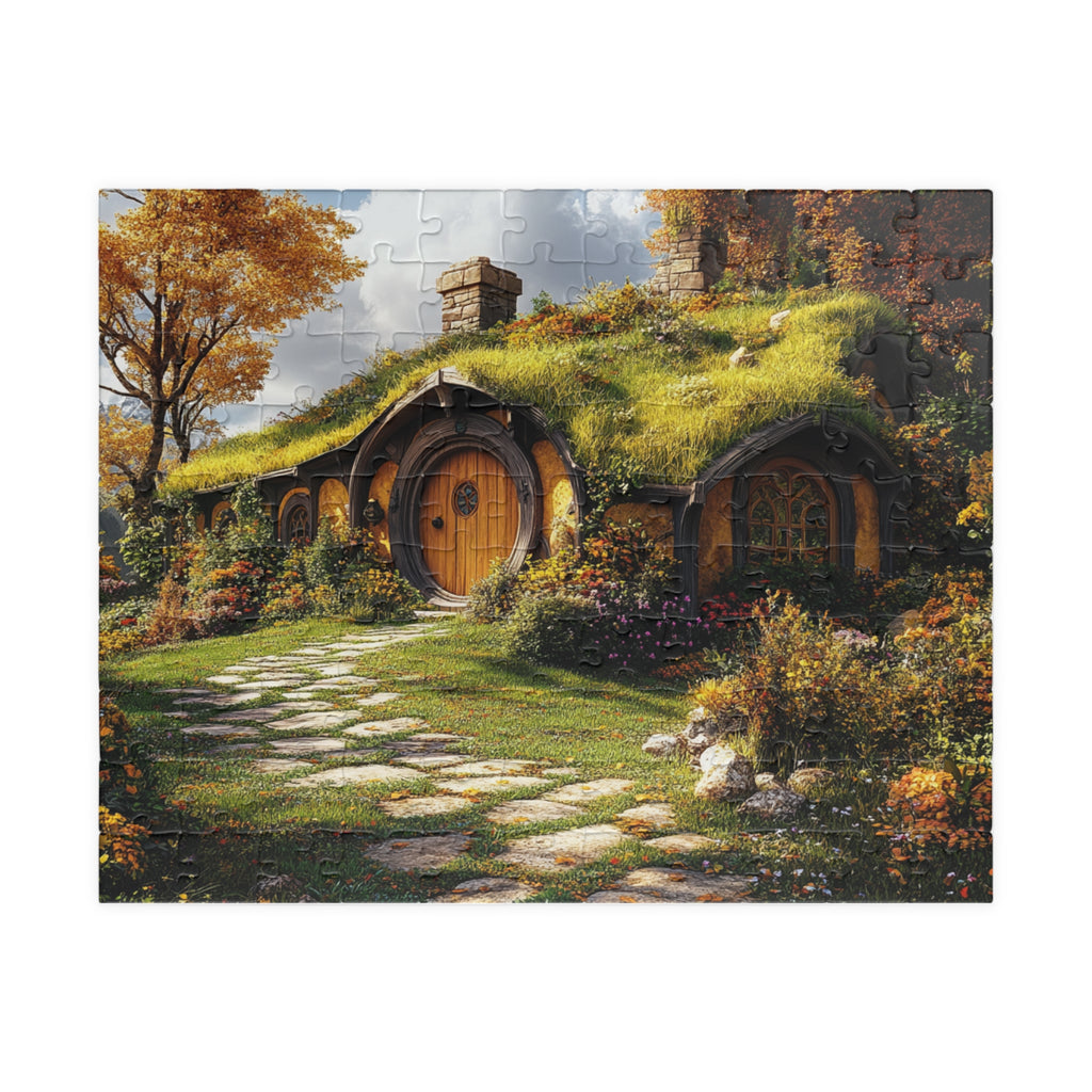 Cozy Cottage Jigsaw Puzzle - 110 to 1014 Pieces | Fantasy Landscape Art Puzzle