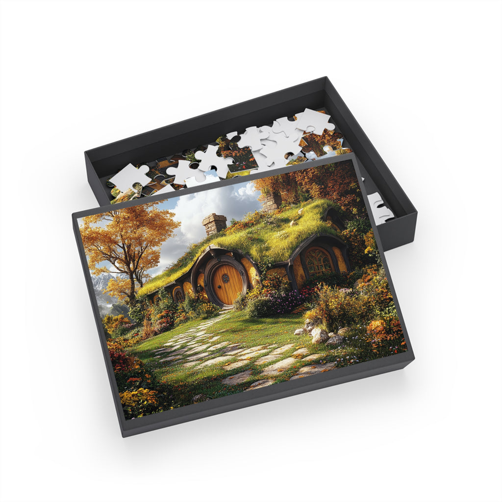 Dreamscape Cottage Puzzle - 96 to 1000 Pieces | Premium Satin Finish Fantasy Landscape