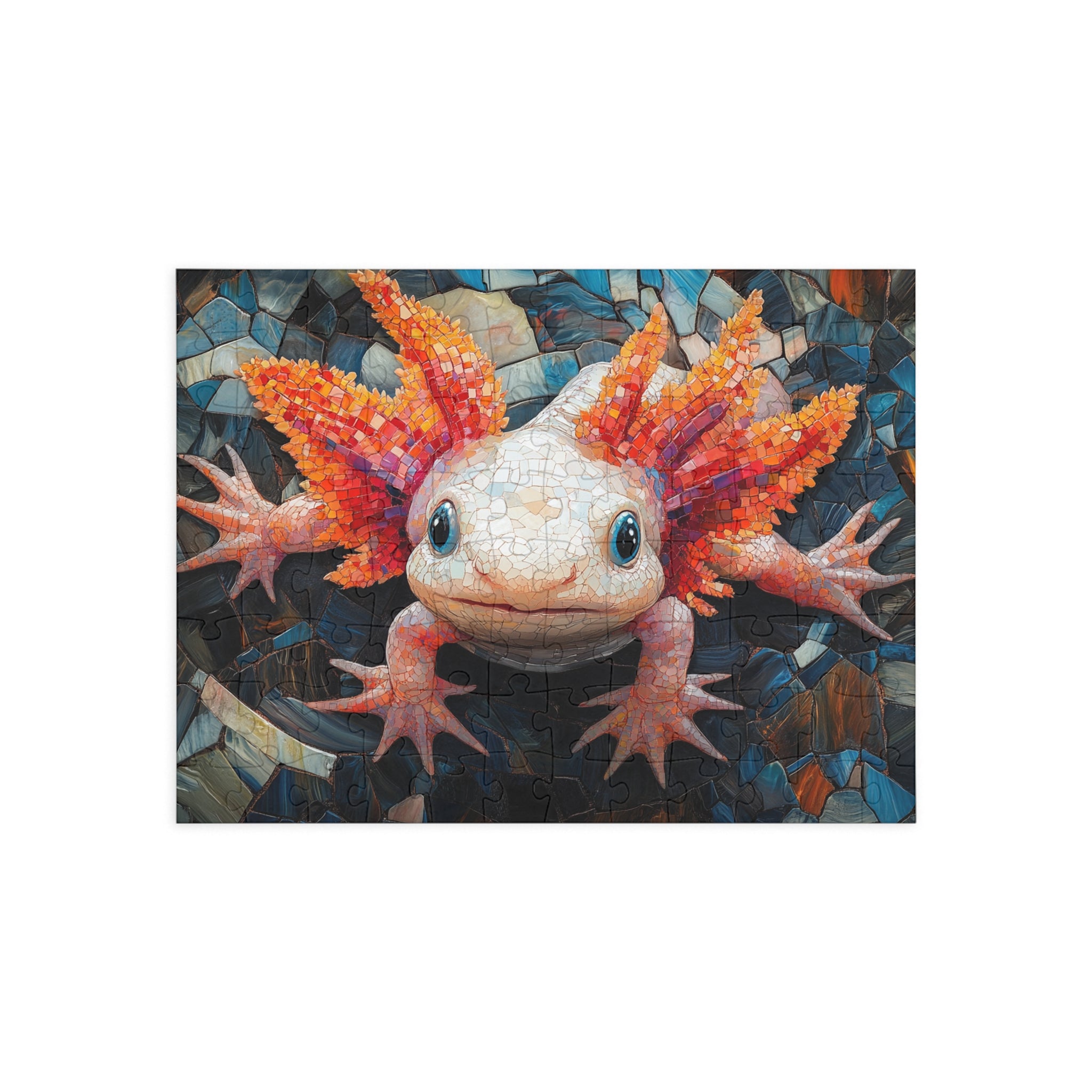Cute Axolotl Puzzle - 96 to 1000 Pieces | Premium Satin Finish Jigsaw for All Ages